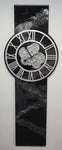 Vertical Motion Art Clock
