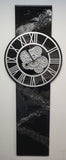 Vertical Motion Art Clock