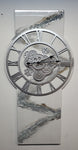 Vertical Motion Art Clock