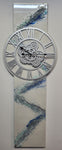 Vertical Motion Art Clock