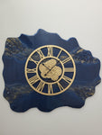 Abstract Motion Art Clock