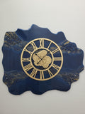 Abstract Motion Art Clock