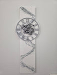 Vertical Motion Art Clock