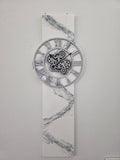 Vertical Motion Art Clock